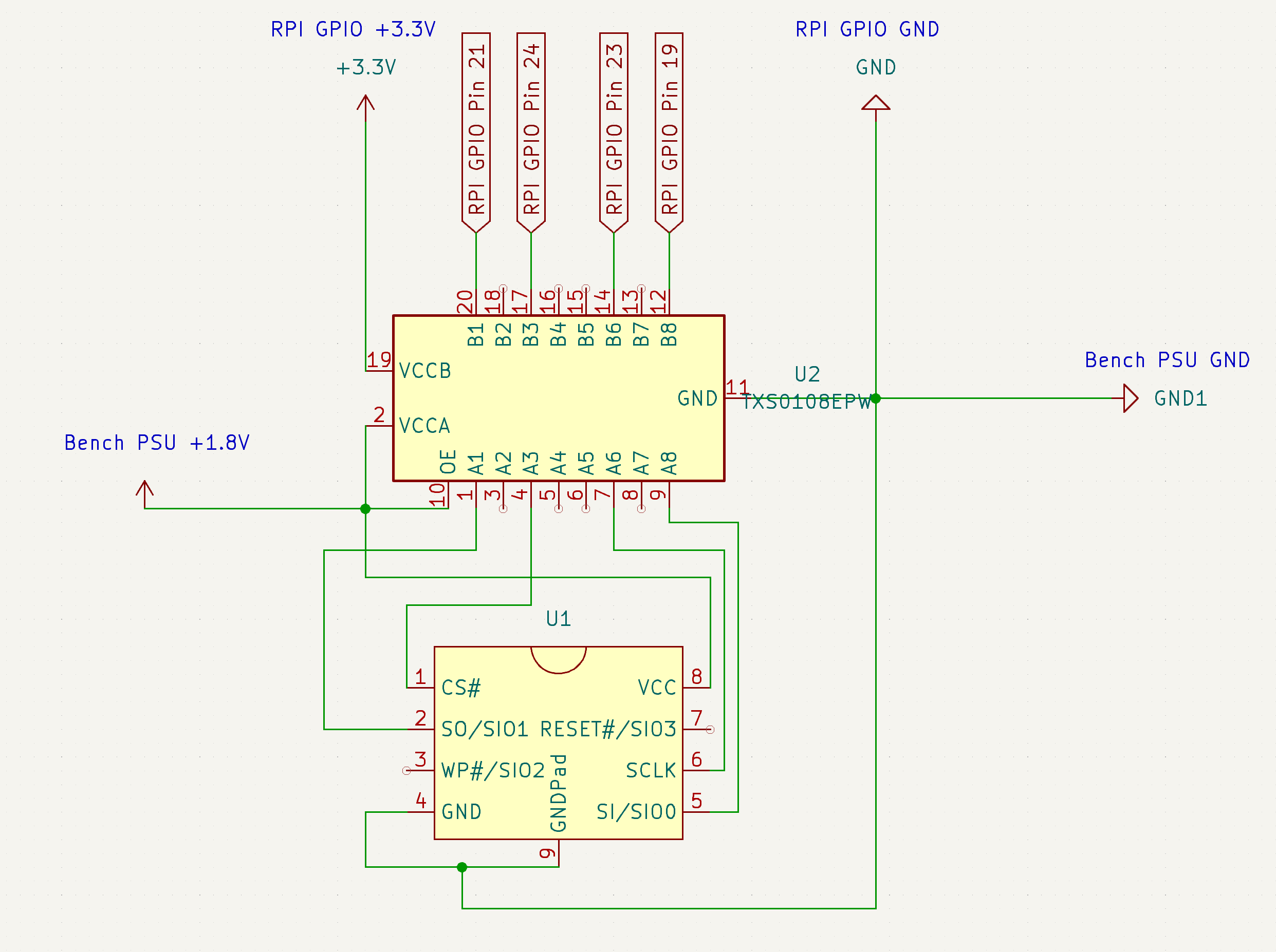 An image that depicts the wiring diagram of the circuit.